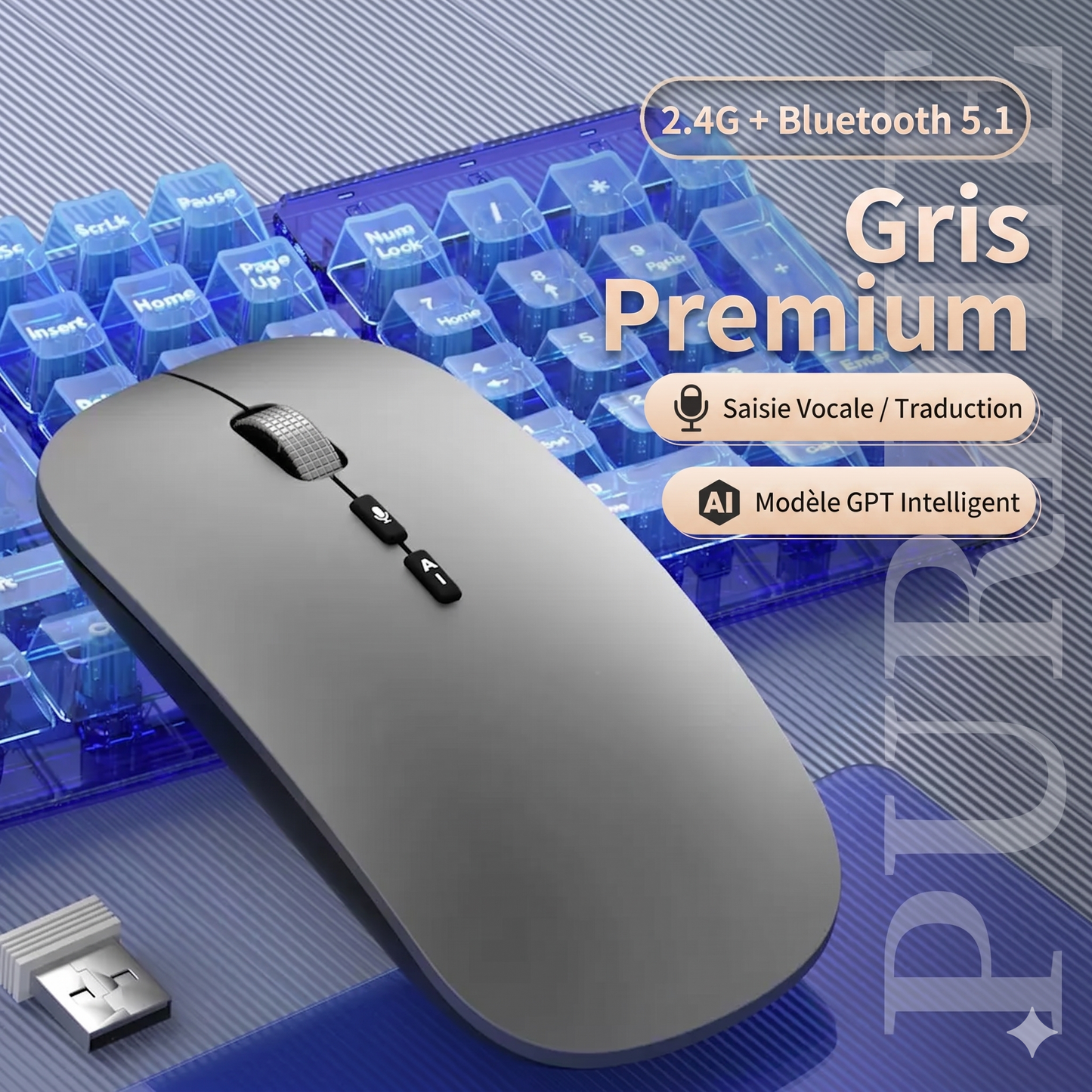 VoiceMouse – La souris intelligente avec commande vocale et traduction par IA
