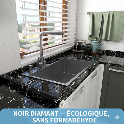EasyProtect Marble – Le film protecteur sur mesure, imperméable et facile à nettoyer