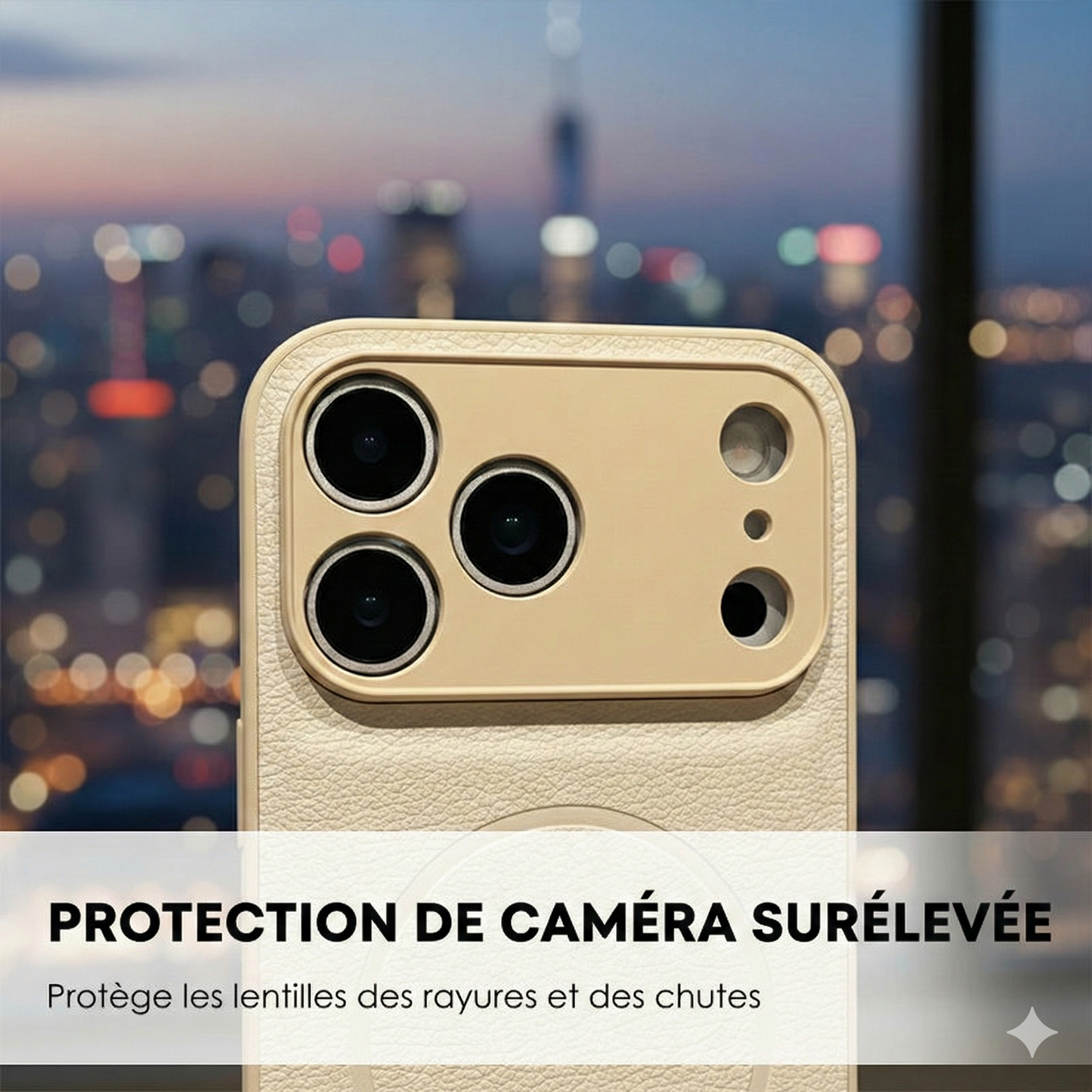 oque Magnétique Anti-Traces pour iPhone (Séries 12 à 17) – Protection Mat Anti-Empreintes & Compatible Charge Sans Fil