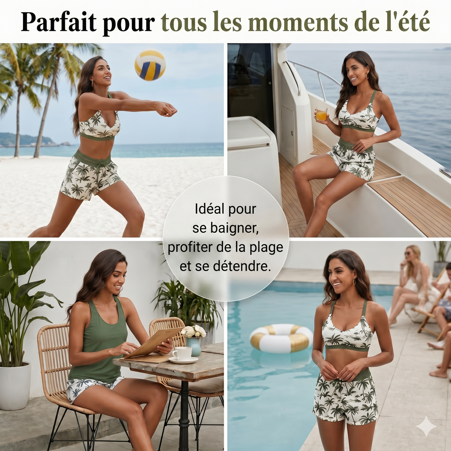 Triomix Sport – L'ensemble de bain 3 pièces aux combinaisons infinies