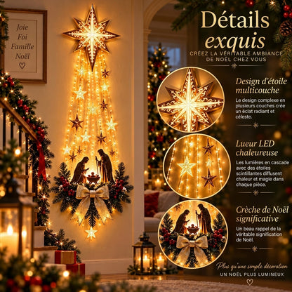 HolyLight 360 – L'Étoile de Bethléem illuminée pour un Noël paisible