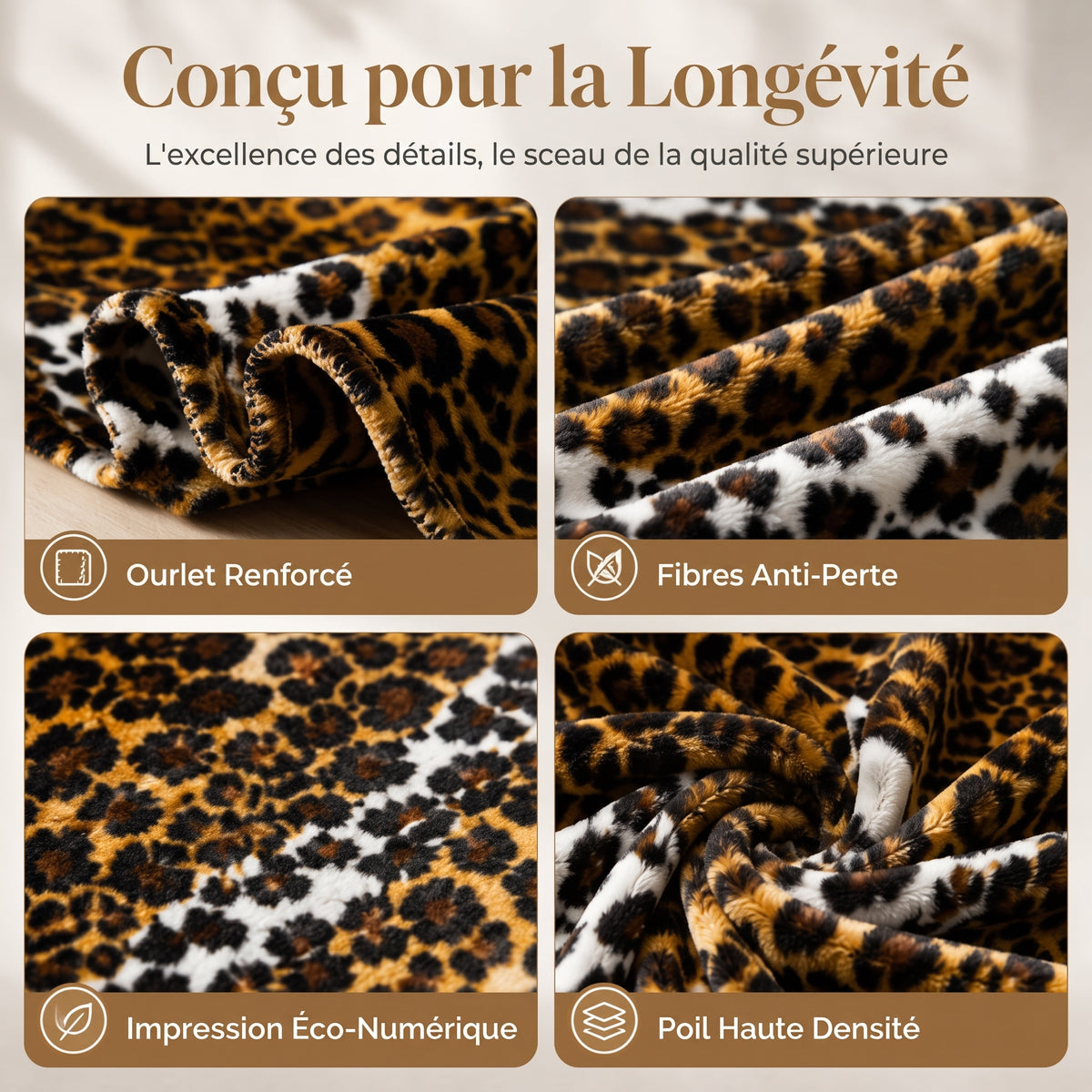 WildSnug – La couverture moelleuse au motif tendance