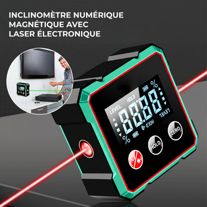 AngleMaster – L'inclinomètre et niveau numérique magnétique