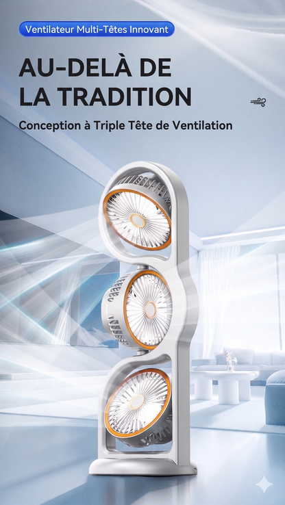 OmniFlow 360 – Le circulateur d'air indépendant multi-directions