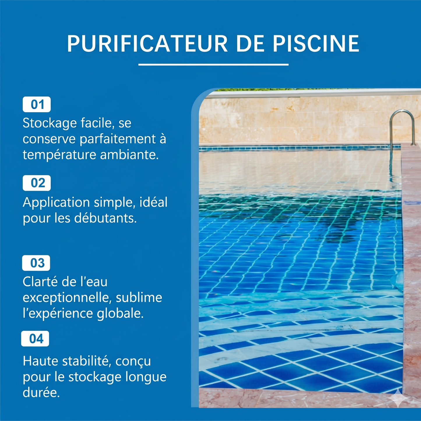 AquaPurit – Le traitement purifiant rapide pour une eau cristalline sans odeur de chlore