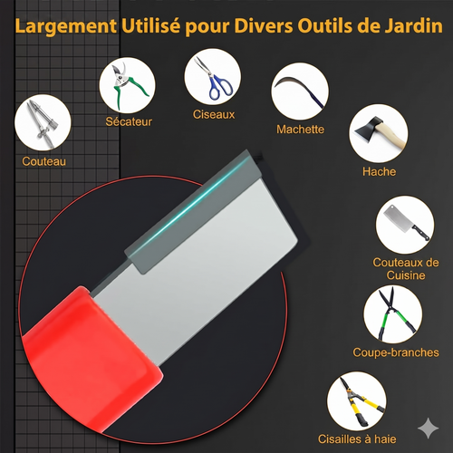 SharpMaster – L'aiguiseur de poche ultime en acier au tungstène