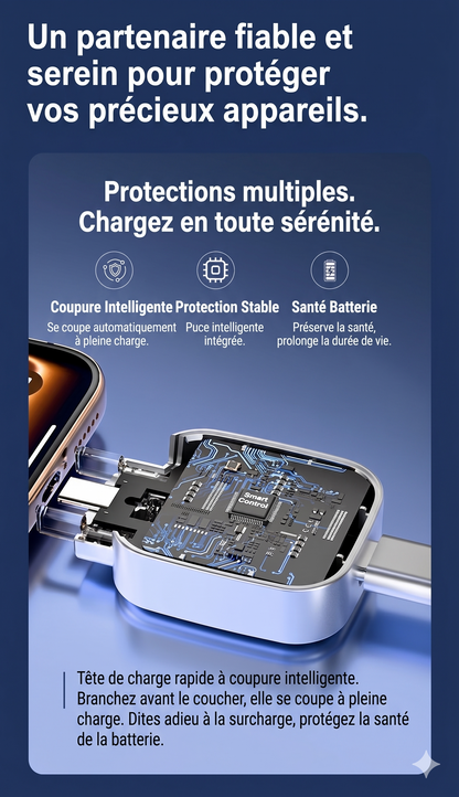 AutoPlug – L'adaptateur intelligent à déconnexion automatique pour prolonger la durée de vie de vos batteries