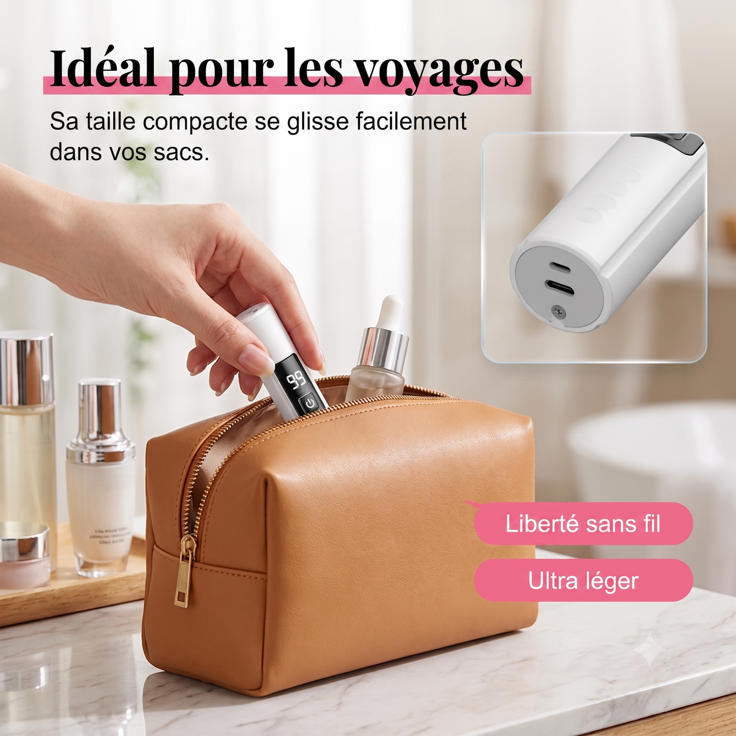 ProDrill – La ponceuse professionnelle à 4 embouts interchangeables