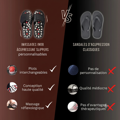 HolisticWalk Pro – Les pantoufles de réflexologie pour réduire le stress et la fatigue