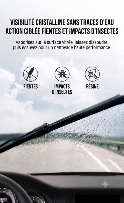 MaxÉclat – Le pouvoir dégraissant redoutable pour des vitres impeccables et des essuie-glaces silencieux
