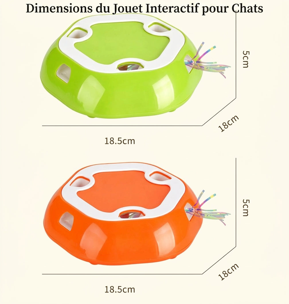 InstinctPlay 360 – Le plateau de chasse aléatoire pour félin