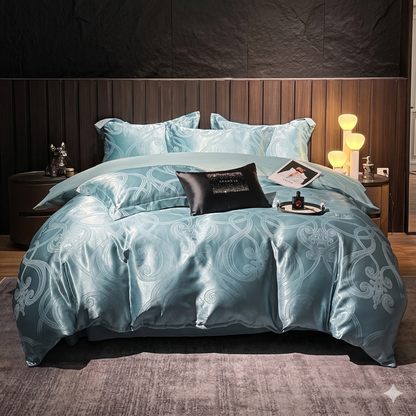 PureJacquard Chic – Le confort respirant et soyeux pour un sommeil haut de gamme