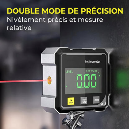 AngleMaster – L'inclinomètre et niveau numérique magnétique