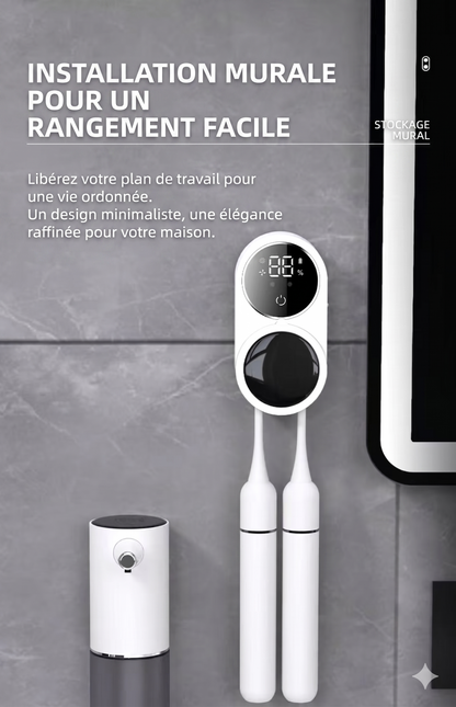 PureBrush – Le stérilisateur UVC intelligent pour une brosse à dents toujours saine et sèche