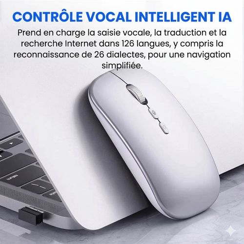 VoiceMouse – La souris intelligente avec commande vocale et traduction par IA