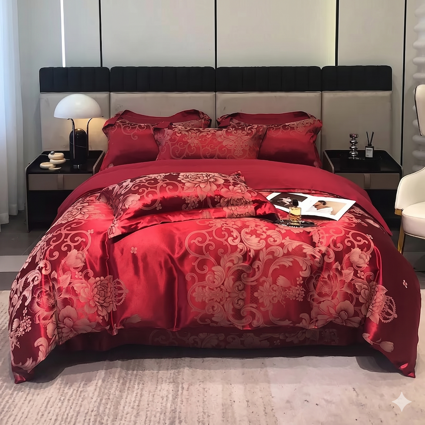 PureJacquard Chic – Le confort respirant et soyeux pour un sommeil haut de gamme