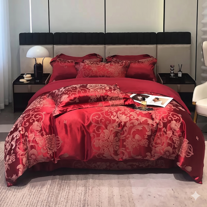 PureJacquard Chic – Le confort respirant et soyeux pour un sommeil haut de gamme
