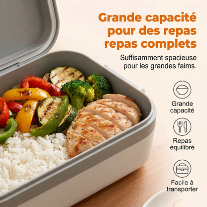 WarmBox – La gamelle chauffante portable à température réglable