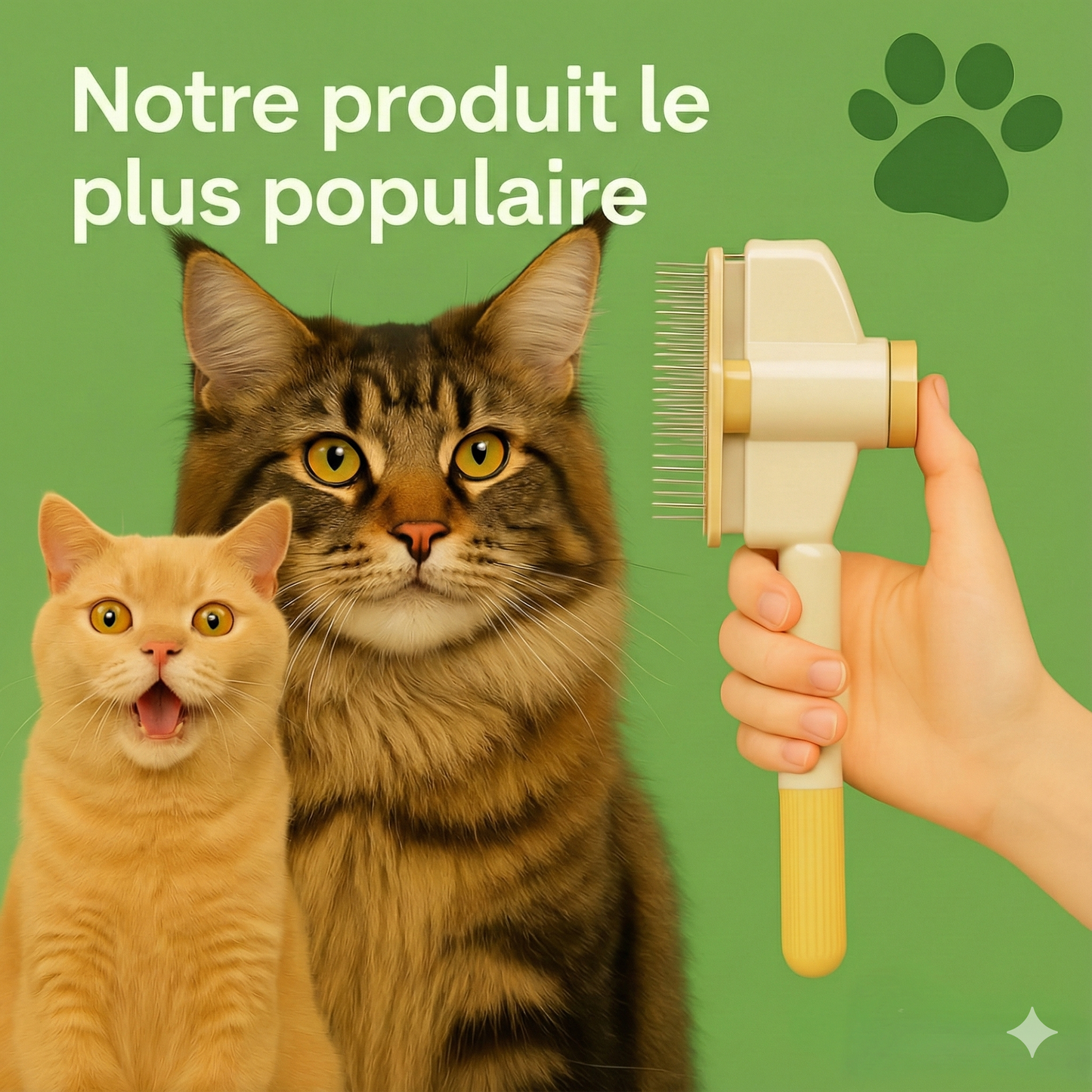 FelinLisse™ – Le brossage anti-mue, zéro irritation