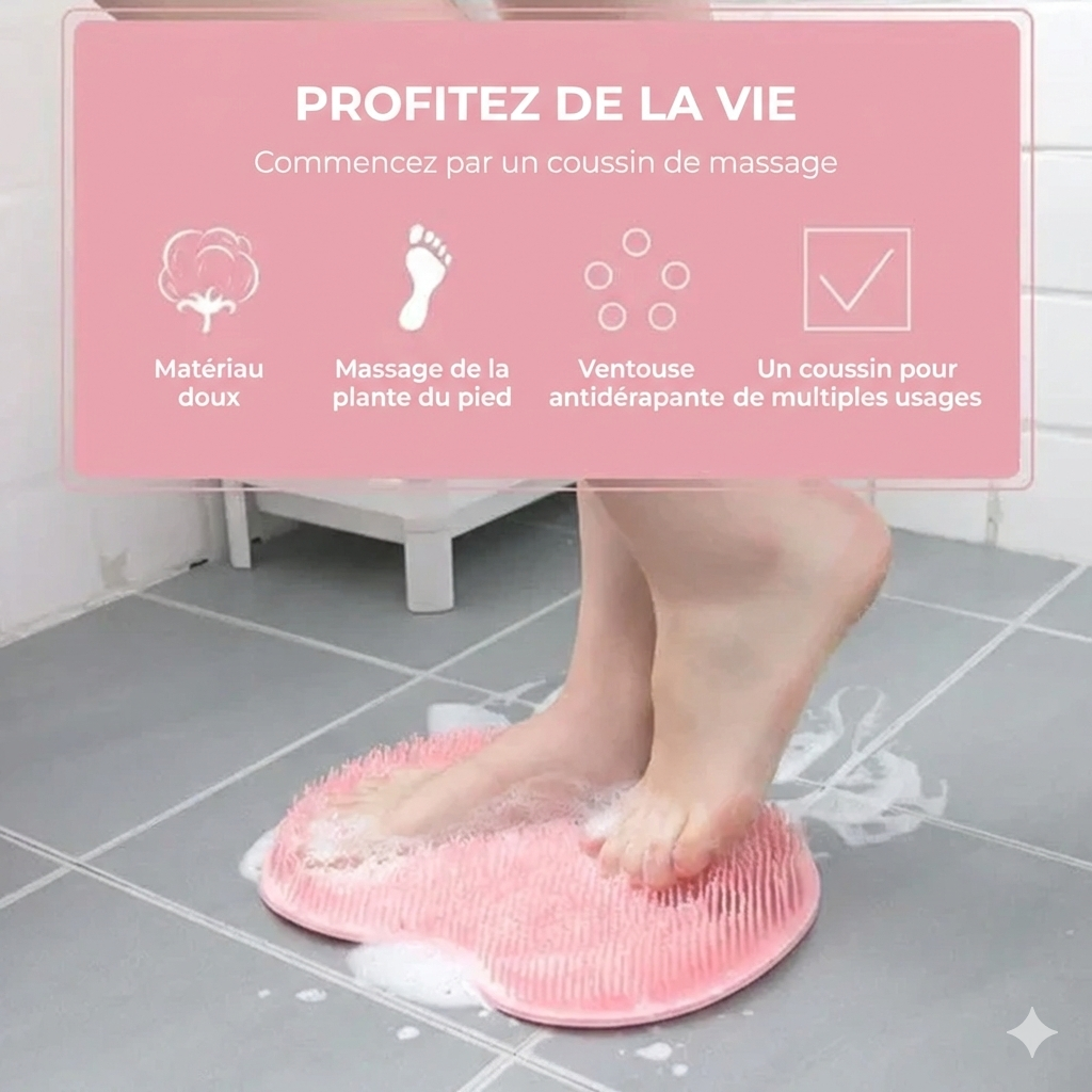 ZenGrip™ – Le spa à domicile, des pieds au dos  （Offre 1+1 Offert）