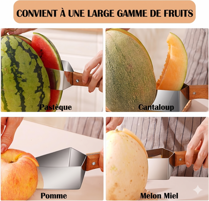 MelonMaster – L'ustensile de cuisine multifonction indispensable pour trancher tous vos fruits estivaux