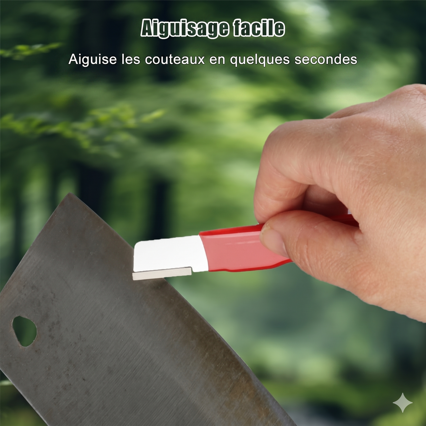 SharpMaster – L'aiguiseur de poche ultime en acier au tungstène