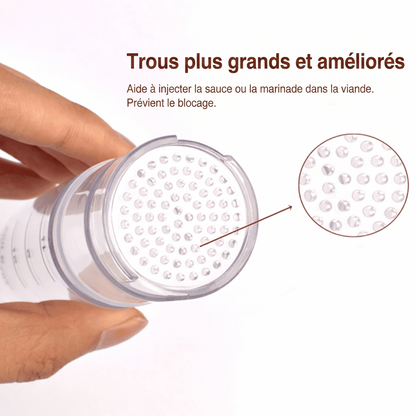 FlavorInject Pro – L'attendrisseur et injecteur de marinade pour des viandes tendres et savoureuses