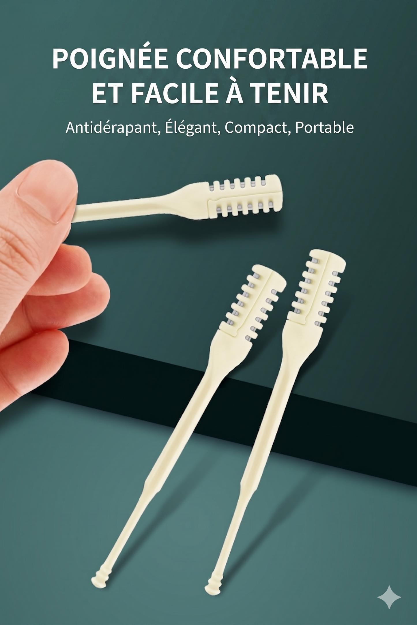 PocketTrim Pro – L'accessoire rotatif de précision pour les poils du nez et des oreilles
