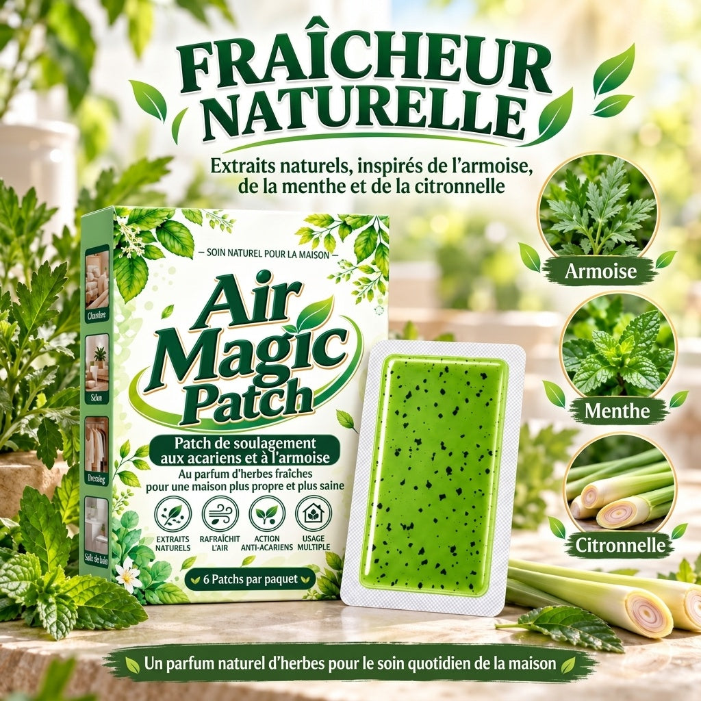 PurePatch – Le patch végétal anti-acariens longue durée