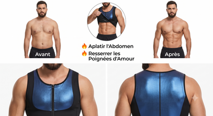 Sauna MAX™ – Combinaison de sauna sculptante confortable pour hommes et femmes