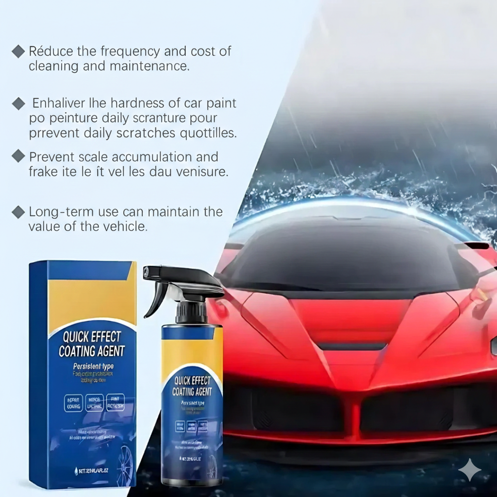 MirrorShine™ – L'éclat professionnel en un seul spray  （1 ACHETÉ = 1 OFFERT）