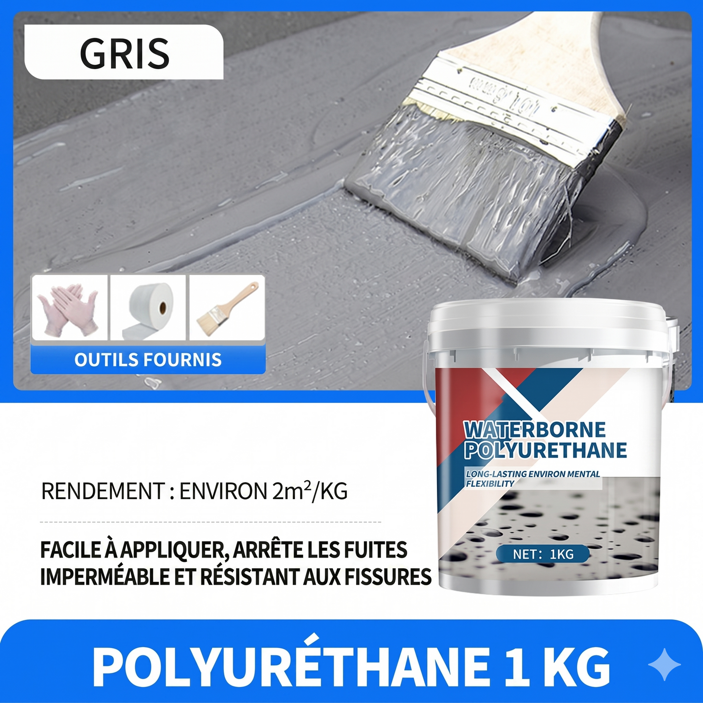 AquaShield Pro – Le mastic d'étanchéité flexible pour une protection anti-fuites absolue