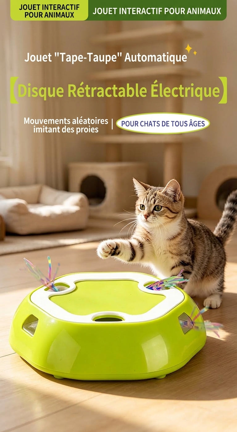 InstinctPlay 360 – Le plateau de chasse aléatoire pour félin