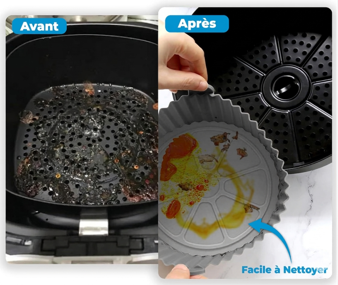 AirShield™ – Plateau réutilisable pour friteuse à air
