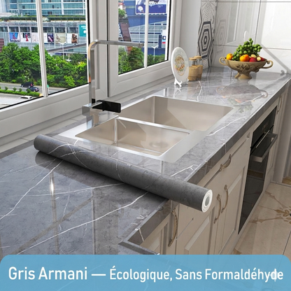 EasyProtect Marble – Le film protecteur sur mesure, imperméable et facile à nettoyer