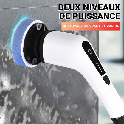 PowerClean Pro – La brosse électrique sans fil 9-en-1 pour un nettoyage ultra-puissant sans effort