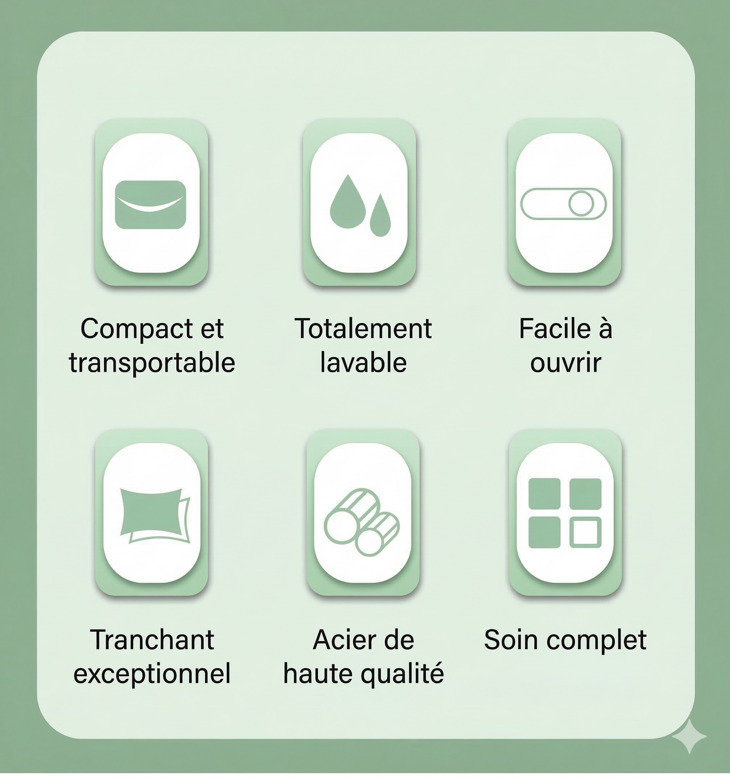 OmniSoin 16™ – Kit complet manucure, pédicure et visage
