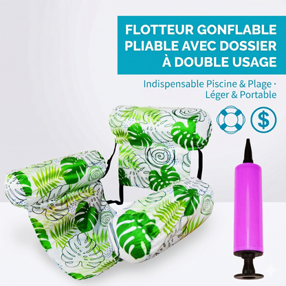 AquaLoung – Le siège ergonomique avec porte-gobelet intégré pour un confort chic et absolu sur l'eau
