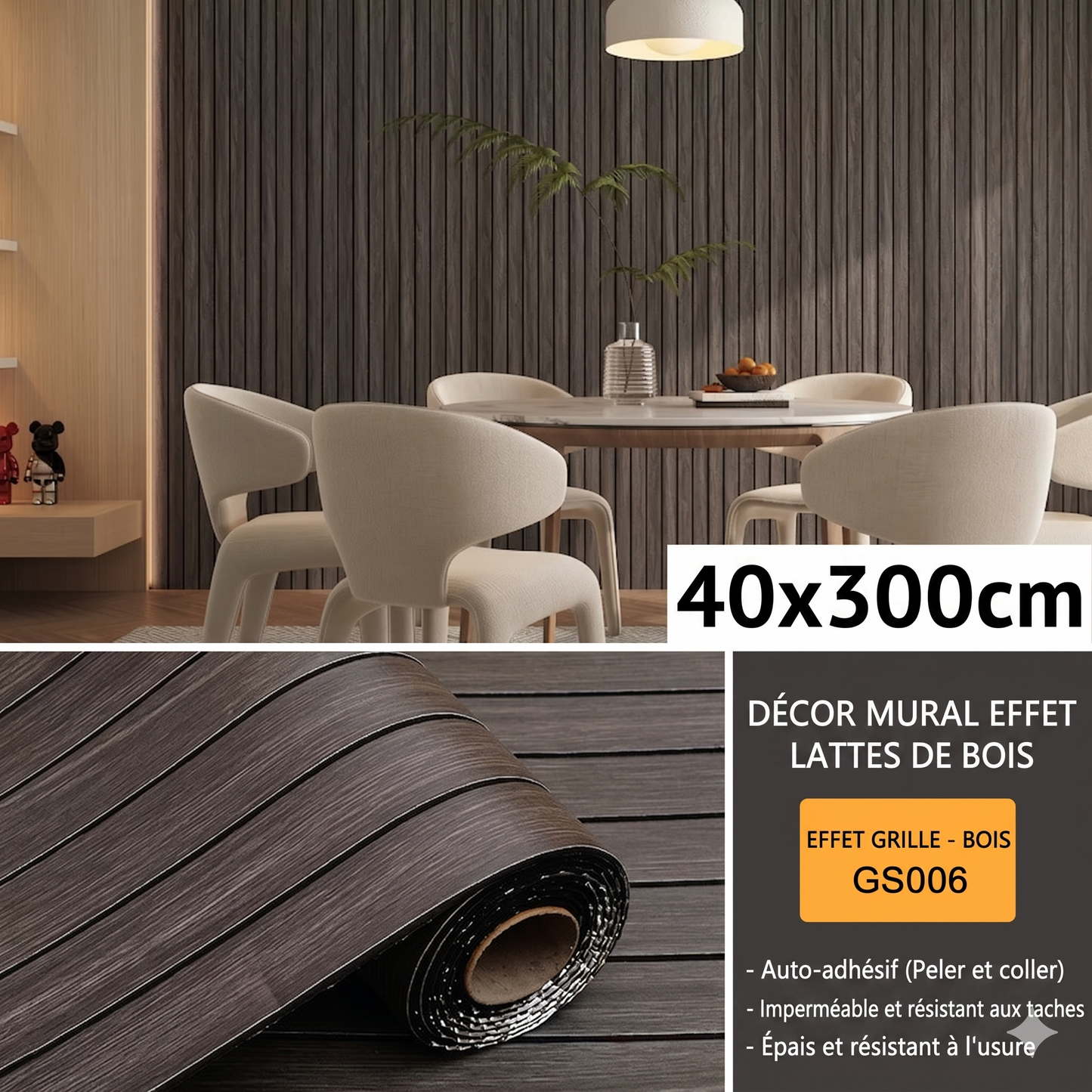Woodline 3D Pro – Les panneaux muraux texturés pour un intérieur chaleureux et moderne
