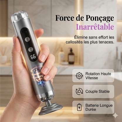PediSpa Pro 5V – La râpe électrique à 5 vitesses pour des pieds lisses comme en institut