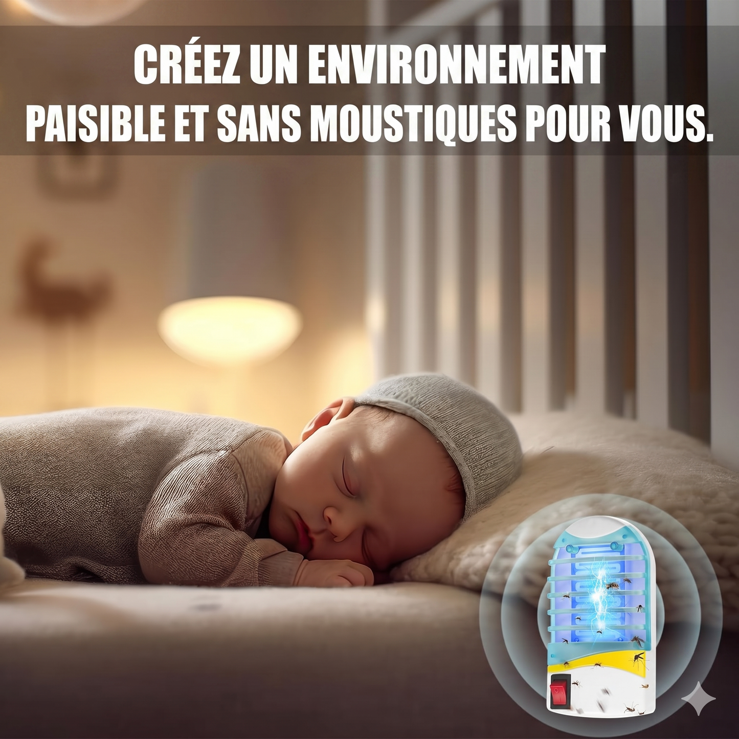 SilentZap – L'anti-moustiques électrique silencieux pour des nuits paisibles sans nuisibles