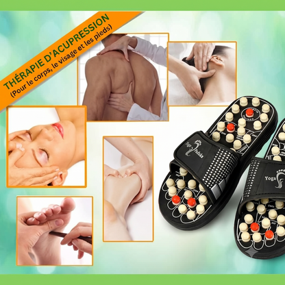 HolisticWalk Pro – Les pantoufles de réflexologie pour réduire le stress et la fatigue