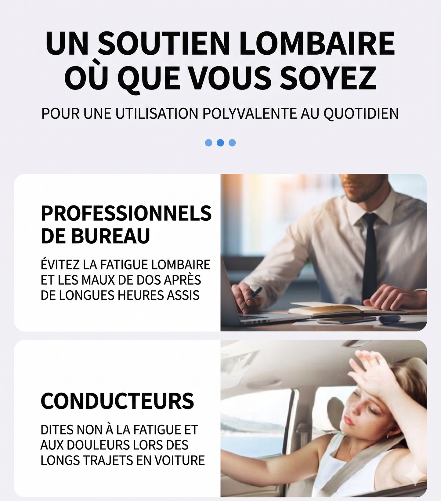 ErgoNes – Le support polyvalent et ultra-résistant pour transformer n'importe quel siège en nuage de confort