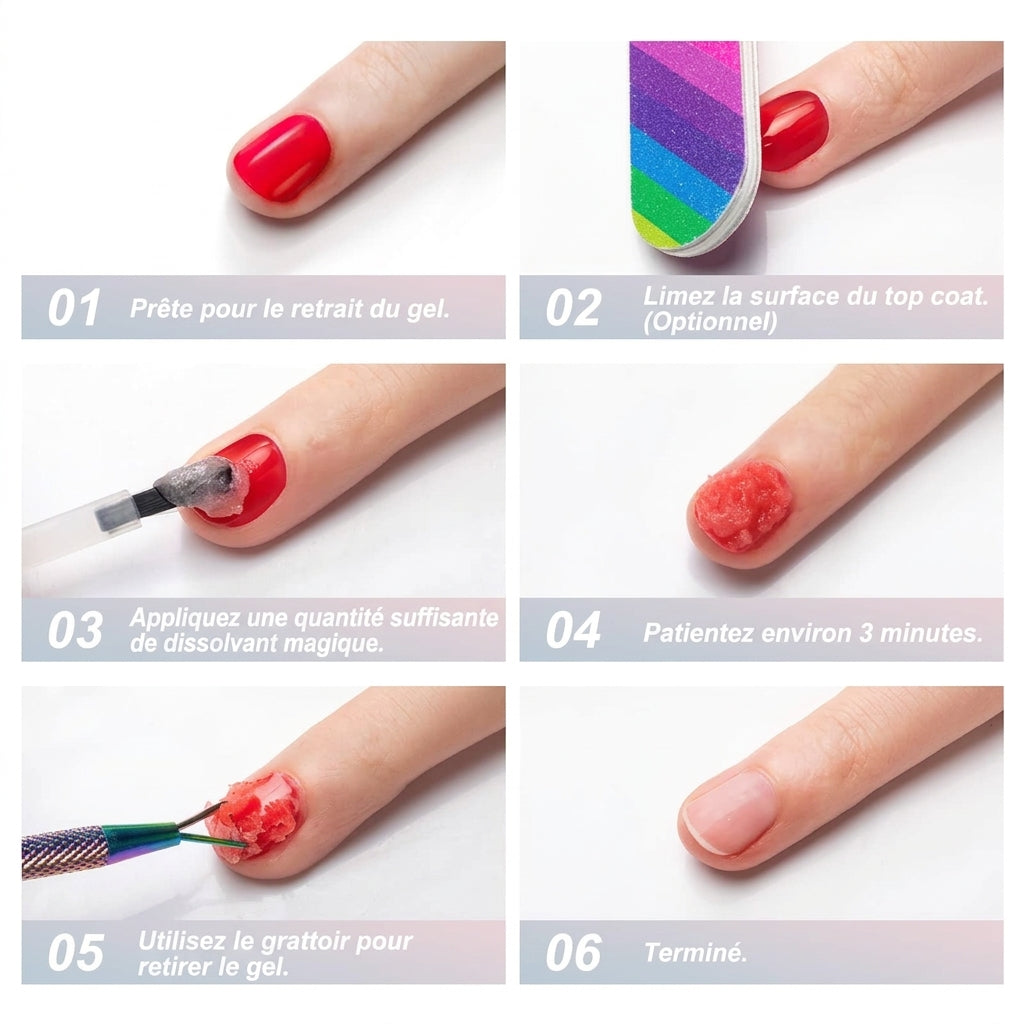 MagicRemove – Retrait facile et rapide de votre vernis semi-permanent ou gel directement depuis la maison