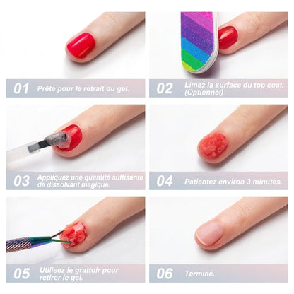 MagicRemove – Retrait facile et rapide de votre vernis semi-permanent ou gel directement depuis la maison