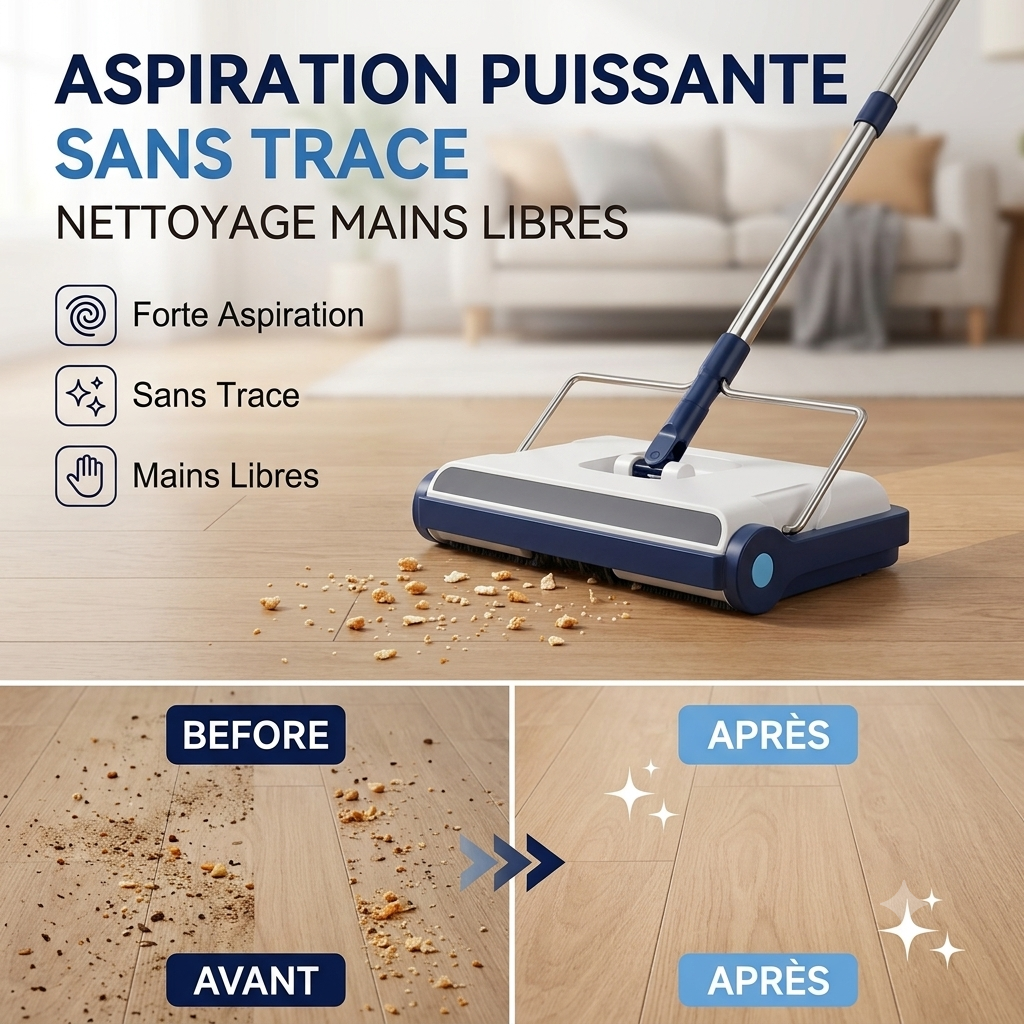 CleanBot 360 – Le nettoyeur intelligent multifonction 3-en-1