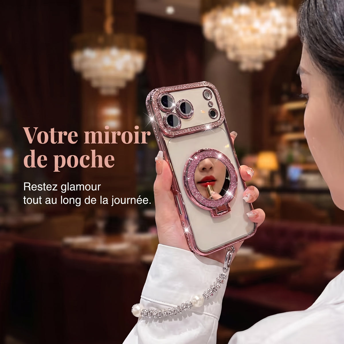 LuxeCase – La protection étincelante et multifonction