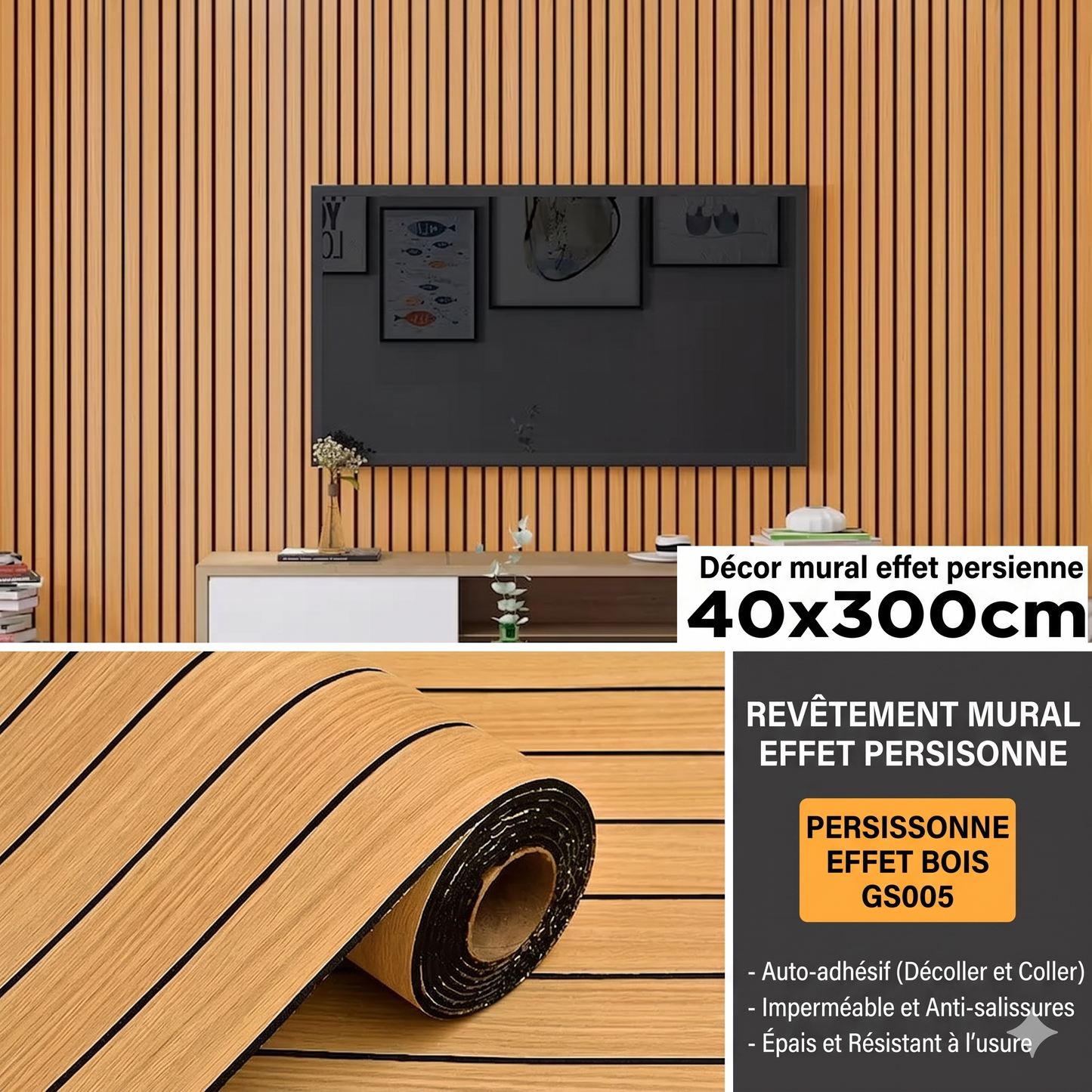 Woodline 3D Pro – Les panneaux muraux texturés pour un intérieur chaleureux et moderne