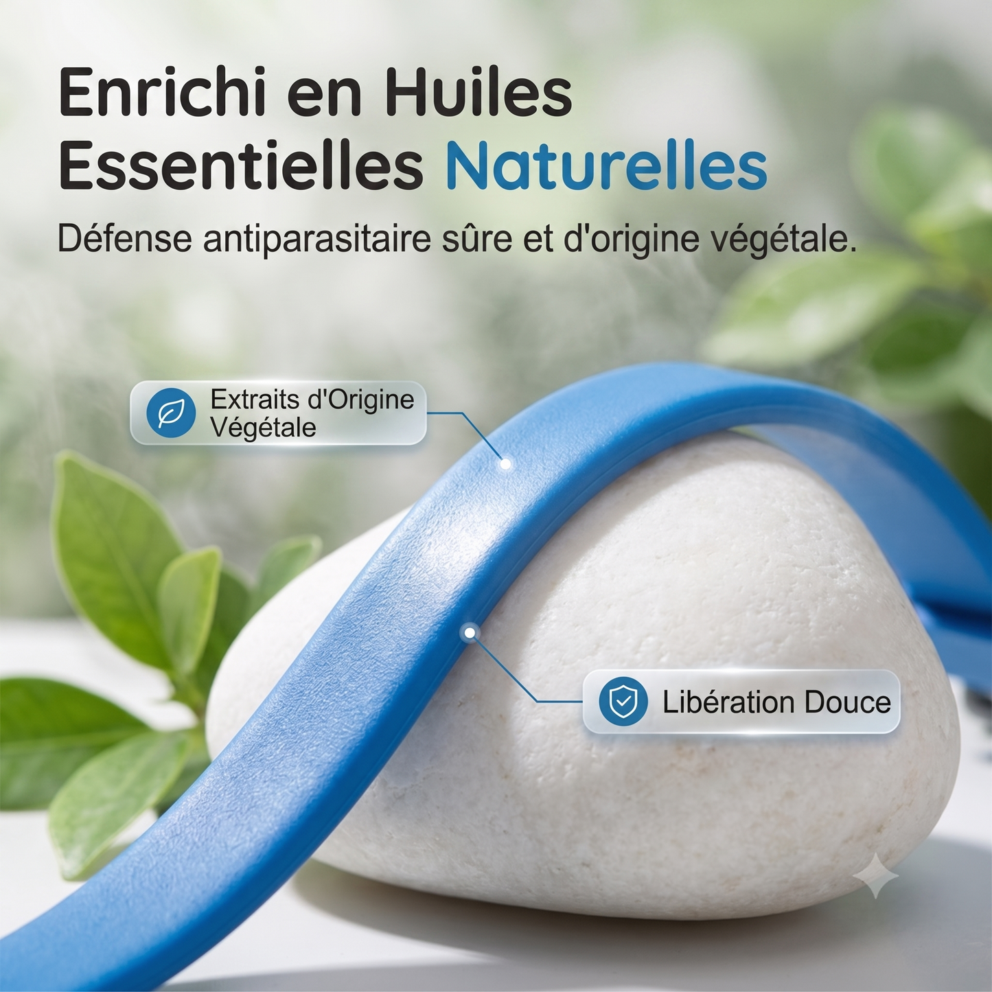 NaturaShield – Le collier aux huiles essentielles naturelles pour une protection douce et redoutable de votre animal