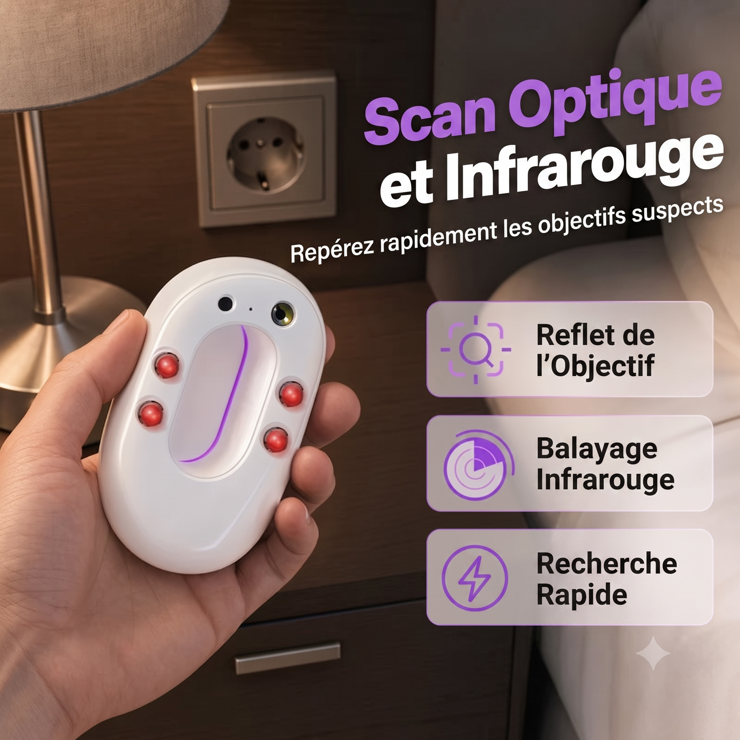 SafeAlert – L'alarme anti-intrusion au format de poche pour sécuriser instantanément votre espace personnel en voyage